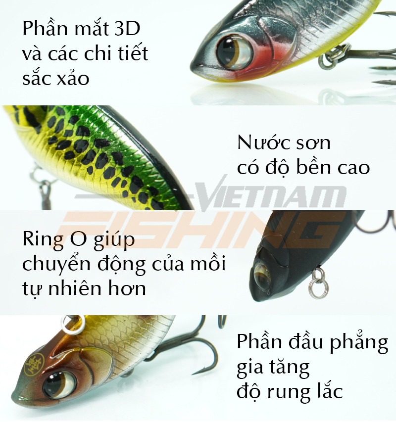 Mồi giả LUREFANS V55 - Vietnam Fishing
