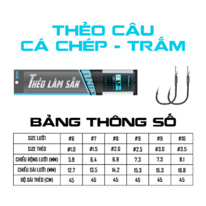 Thẻo Câu Làm Sẵn RYUKI Cao Cấp