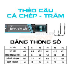 Thẻo Câu Làm Sẵn RYUKI Cao Cấp