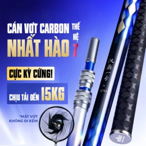 Cán Vợt Carbon HANDING Nhất Hào TH7