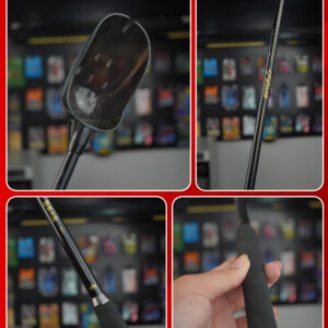 [HTL 78 ] - Muỗng Vẩy Mồi Carbon HANDING màu đen - 80cm